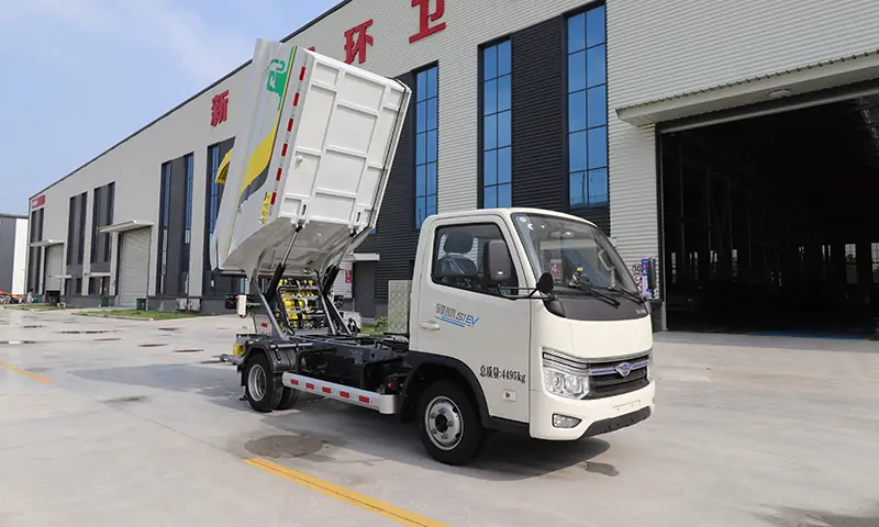 新能源后裝式垃圾車：小巧靈活的城市清潔衛士